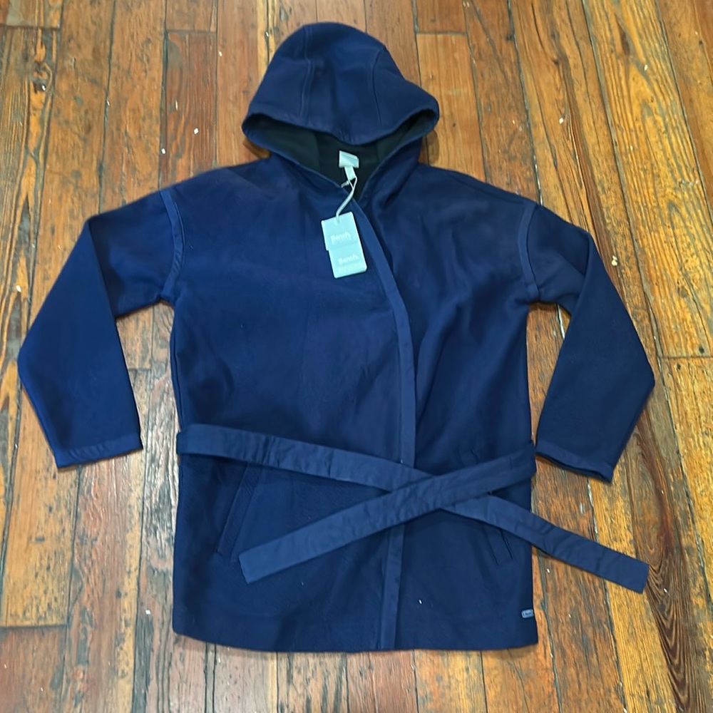 Bench Dark Blue Women's Hooded Coat